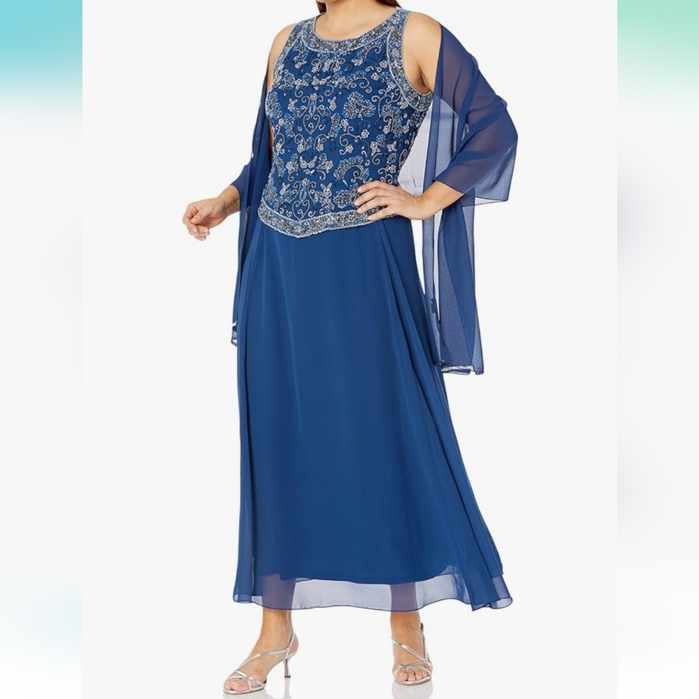 JKARA Beaded Dress